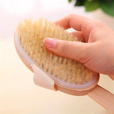 China EXFOLIATING Hot Selling Amazon Long Handle LOW MOQ Deep Cleansing Exfoliating Body Brush Body Brush Scrub for sale