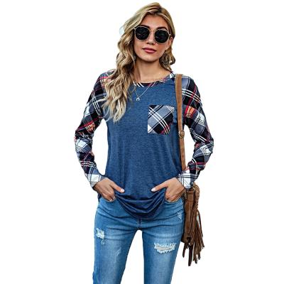 China Viable Wholesale Women Full Fashionable Plus Size Crew Neck Shirts Sheath Long Lady Elegant Design Shirt for sale