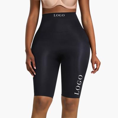 China Antibacterial Women Seamless Waist Butt Lifter Top Plus Size Slimming Waist Shapewear Compression Pants for sale