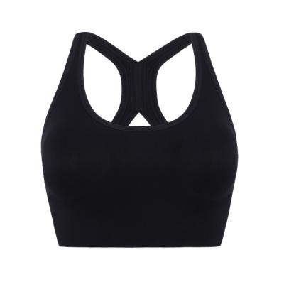 China QUICK DRY Adjustable Cross Back Fitness Beauty Sports Yoga Women Yoga Women Seamless Bra for sale