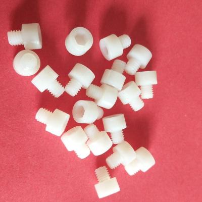 China Flat Plastic Nylon Hex Screws Pan Head Phillips Machine Threads for sale