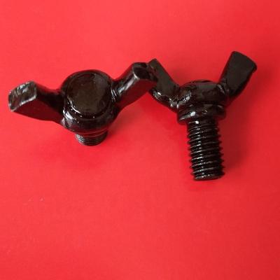 China Carbon Steel Round Wing Nut Screw Butterfly Bolt And Nut for sale