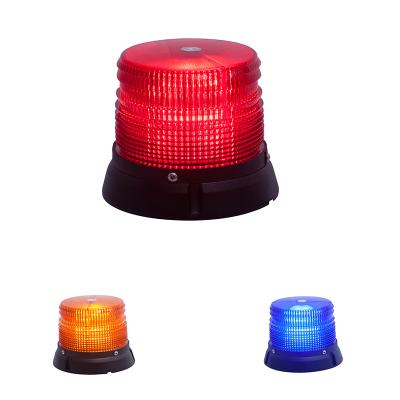 China Airport Airstrip Golddeer Automotive Safety LED Super Bright Rotating Rotating Red Light With Magnetic Mount 60LEDs 12 Volt Warning Light for sale