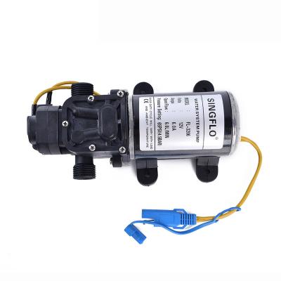 China Singflo FL-3202 12V 80PSI Irrigation and Agriculture Mini Diaphragm High Pressure Electric Water Pump for sale