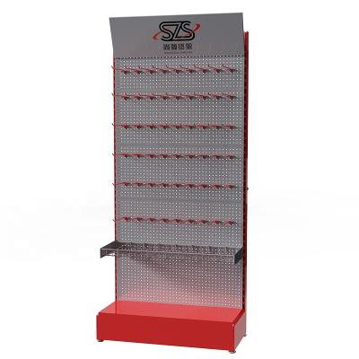 China Display in shop or supermarket factory price custom metal floor display rack good for hair brush comb display stand for sale