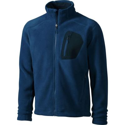 China Custom Brand Men's Outdoor High Quality 100% Polyester Fleece Jacket Breathable Fleece Jacket For Men for sale