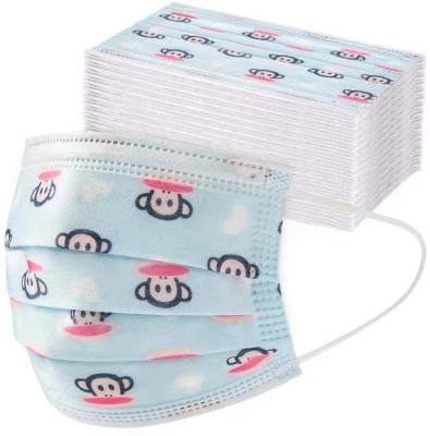 China Kids Factory 3 Ply Non Woven Surgical Mask Medical With Earloop Surgical Mask For Kids for sale