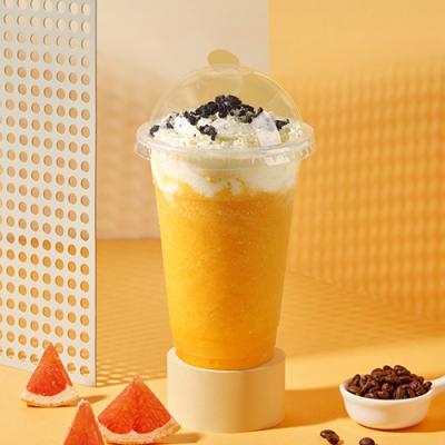 China Wholesaler single wall custom logo disposable pp plastic cup 95mm 16oz 500ml for boba tea plastic cup 16oz for sale