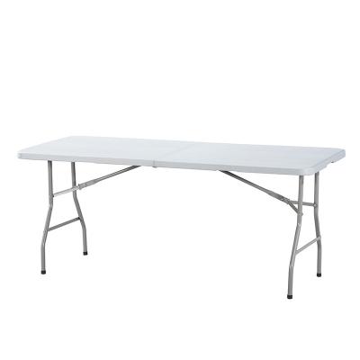 China Modern outdoor multifunctional simple portable dining table party long folding furniture household table. for sale