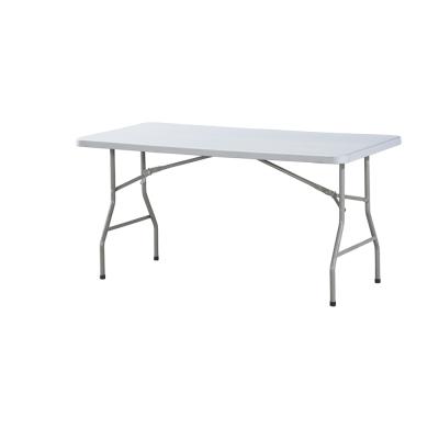 China Modern Outdoor Furniture Banquet Dining Table Plastic Folding Dining Table Use Outdoor Garden. for sale