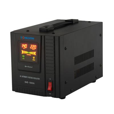 China Cheap SVC Price Automatic Voltage Regulator 15kva Servo Motor Voltage Stabilizer For Whole House for sale