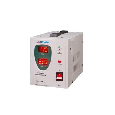 China New Type 1.5kva 8kva SVC Single Phase 100v Input Voltage Stabilizer For 240v for sale