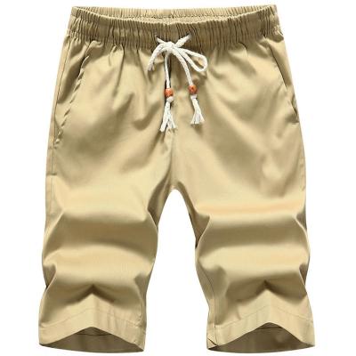 China Breathable Summer White Shorts Men's Classic Shorts Big Size Youth Slim Casual Pants Short for sale