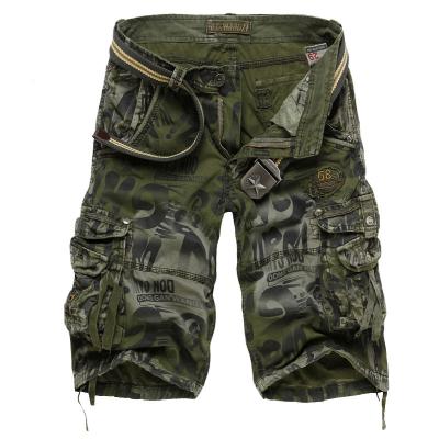 China Outdoor Breathable Workwear Plus Size Shorts Man Loose Overalls Overalls Pants Overalls Camouflage Capris Uniforms for sale