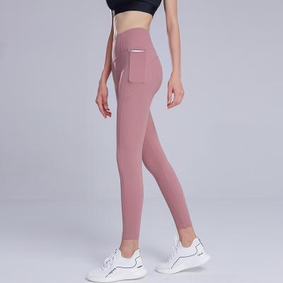 China Antibacterial High Waist Seamless Leggings Push Up Leggings Sport Tights Women Fitness Running Yoga Pants Clothing for sale