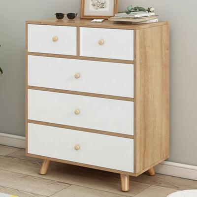 China Gather furniture fujianhuayi leg storage cabinet large capacity solid wood multi-layer wooden wardrobe for bedroom for sale