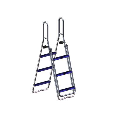 China Fitness Center 304 Stainless Steel Pool Ladder for sale