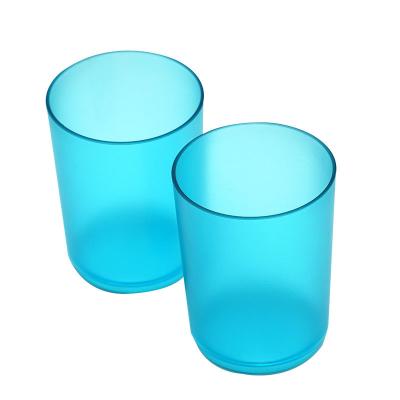 China Industrial Custom Round Reusable Hard Cups Bubble Tea Cups Eco Friendly Plastics for sale