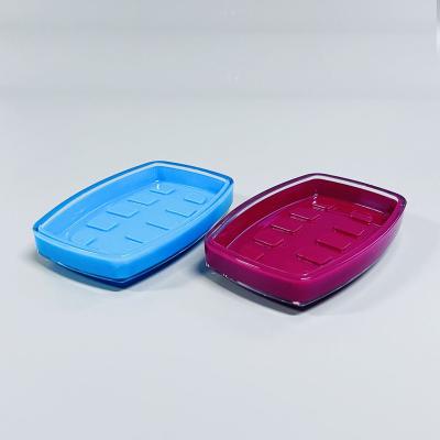 China Bathtab Modern Soap Dish Tray Luxury Soap Holder Dishes Eco-Friendly Plastic Soap Dish for sale