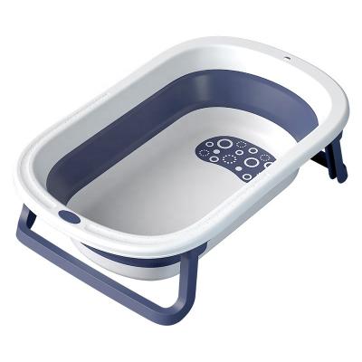 China Baby Washing Portable Luxurious Large Plastic Baby Tub Household Foldable Baby Tub Usefully for sale