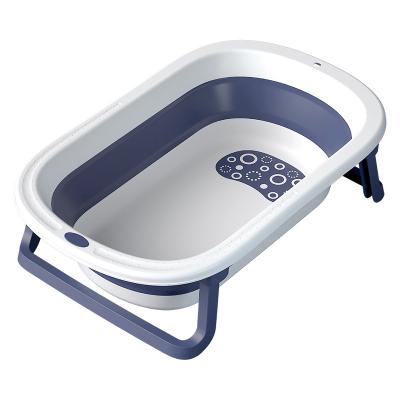 China Toilet Low Price Hydromassage Bath Kids Outdoor Folding Plastic Tub Baby Bathtub for sale