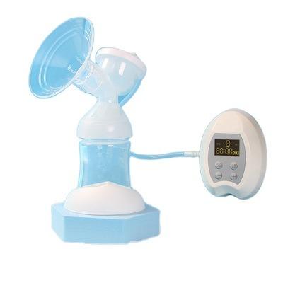 China Practical Comfortable Portable Silicone Massage Breast Milk Unilateral Electric Breast Pump for sale