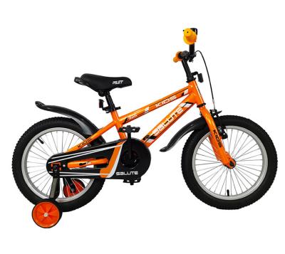 China Steel Orange Kids Bike Good Quality Kids Bike 16 Inch Bike Factory OEM Bicycle for sale