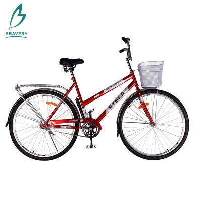 China Wholesale Steel Foot Brake Women Bike City Bicycle Ladies for sale