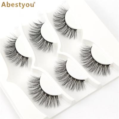 China Abestyou Top Winged Mink Lashes Cruelty Free 3D Mink Eyelashes Packaging Box For False Eyelashes for sale