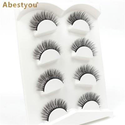 China Abestyou thick wholesale 4 pair sales promotion false eyelashes for sale