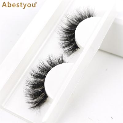 China 3D Mink Eyelashes Thick Highlights from Abestyou 3D Mink Fluffy Eyelashes Short Mink Highlights for sale