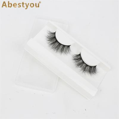 China Abestyou thick ready to ship fluffy 3d mink eyelash lashes lashes wholesale 3d mink eyelashes for sale