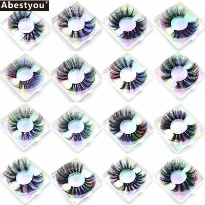 China Abestyou Wholesale Thick False Eyelashes Natural False Eyelashes Natural 3d Mink Eyelash Seller for sale