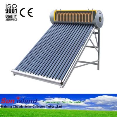 China Water Heater Copper Coils Pressurized Solar Energy Water Heater for sale