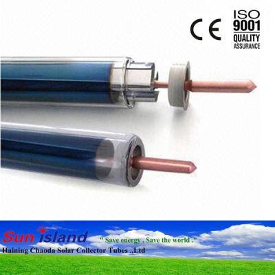 China Chaoda Solar Thermal Heat Pipe Solar Vacuum Tube Solar Updraft Pressurized Glass for sale