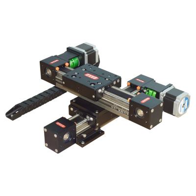 China Belt Free Synchronous X/Y 3D Printer System Linear Motion Drive Motor Stage Factory Delivery Electric Workbench for sale