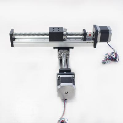 China Linear Ball Screw Actuator Motion Table Slide Rail Guide Hotels Gantry Cross CNC Module X/Y Motorized Robotic Arm Kit for sale