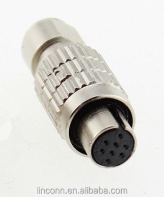 China Hirose HR25 HR10 Military Power Communication Female Connector 8 Pin Receptacle HR25-7TJ-8S for sale