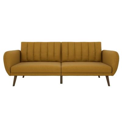 China (Size) Adjustable Chaise Lounge Corner Cum Fulton Sofa Beds Velvet Wood Single For Living Room for sale