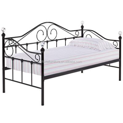 China Storage Good Quality Wrought Iron Bed Daybed Sofa Bed for sale