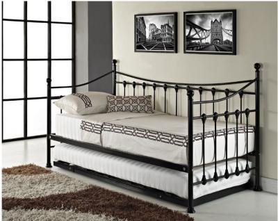 China Metal Expandable Cheap Iron Wrought Adult Daybeds for sale