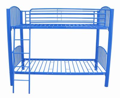 China Cheap Storage Pine Solid Wood Bunk Bed With Metal Frame for sale