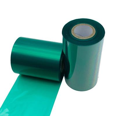 China COMPATIBLE Ribbons Three Thermal Proof Transfer Ribbon Durable Resin Thermal Printer Wax Green Color Thermal Transfer Ribbon for sale