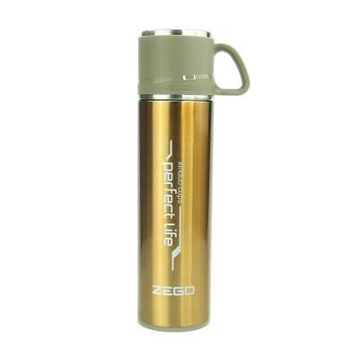 China Business Vacuum Flask Stainless Steel Thermoses Termos Thermo Bottle With Cup Lid for sale