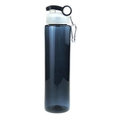 China Stocked Promotional BPA Free Sports Water Bottle 715ML Tritan Plastic Portable Transparent Clear Cup for sale