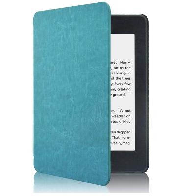 China Premium Leather Flip Case For Kindle Paperwhite Flip Bracket Leather Case Smart Cover Device For Kindle Paperwhite 2018 Case for sale