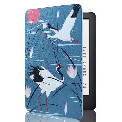 China Eco-Friendly All New Kindle 10th Generation 2019 Thinnest Lightest PU Leather Released Case Smart Cover For Kindle 4 Case for sale