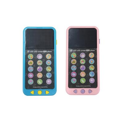 China Musical OEM & ODM 4 modes LED colorful touch screen monitor baby products educational toys gaming mobile phones for sale