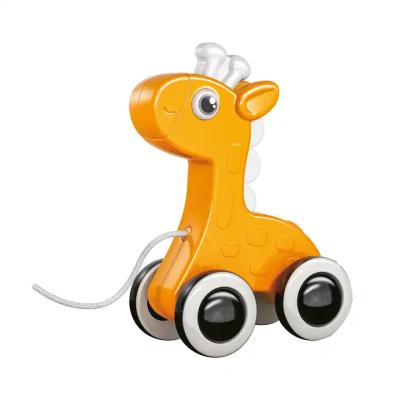 China Guyi giraffe sensory toys montessori pull string push/drag toys G416462 for sale