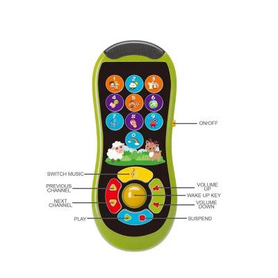 China Musical Guyi toy touch screen educational musical mobile phone baby toy for sale